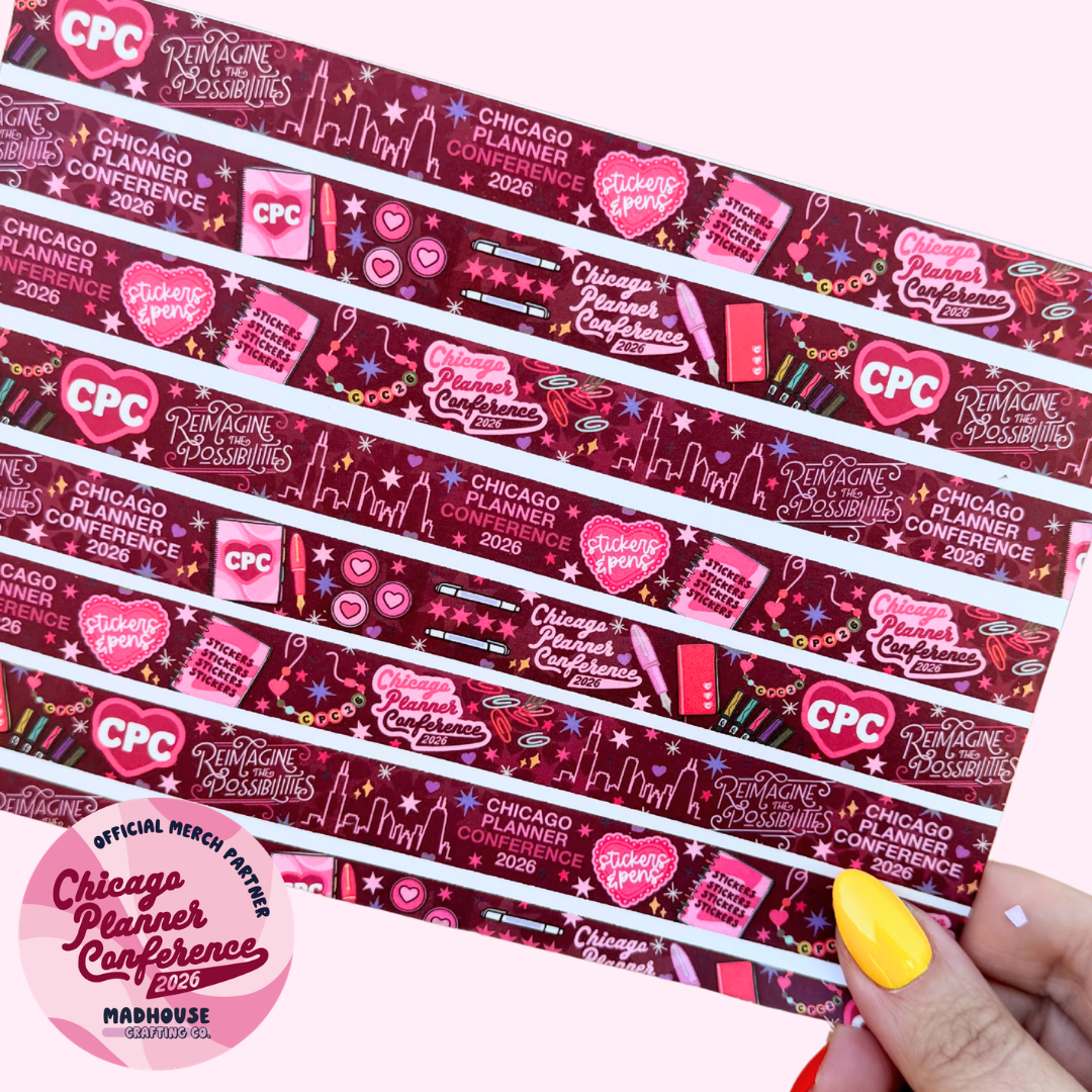 CPC 2026 BUY ALL WASHI BUNDLE - 3 washi rolls + 1 stamp washi roll