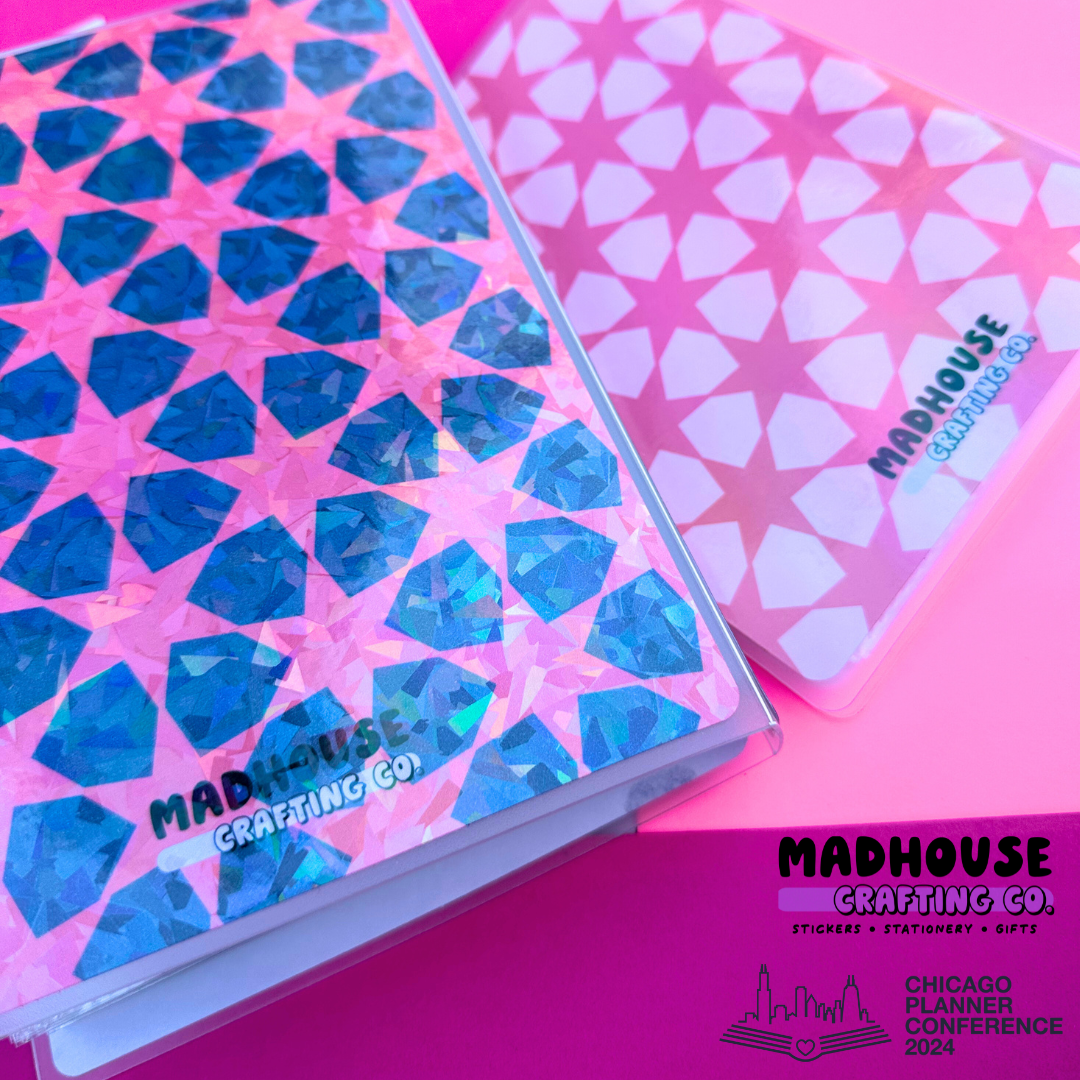 CPC25 Holographic (Broken Glass) Sticker Albums - 5x7 and 4x6