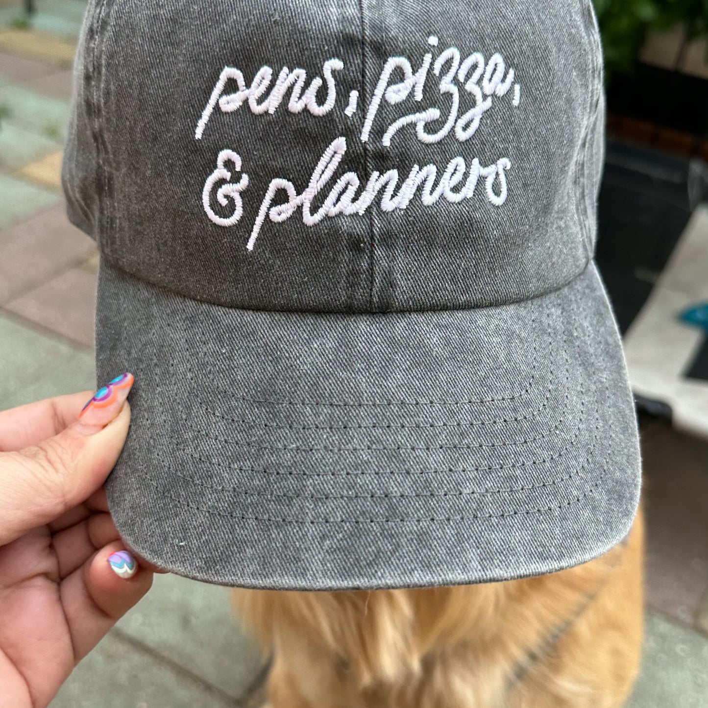 **CLOSEOUT** - CPC23 - Embroidered Washed Navy Dad Hat