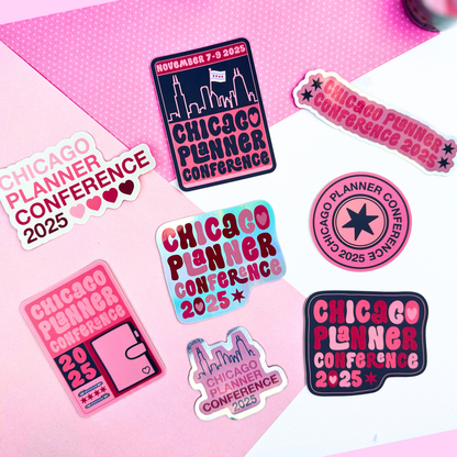 CPC26 Varsity - Holographic Glossy Vinyl Die Cut Sticker - 3.5 x2.25 inches