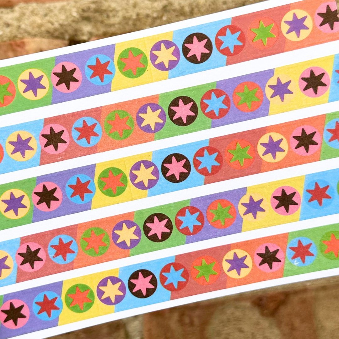 The Colorful "El" -  Washi Tape, the Chicago Collection - 15mm