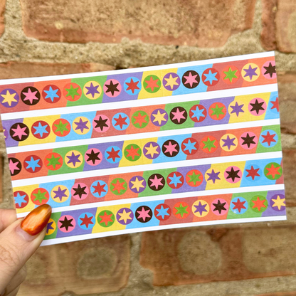 The Colorful "El" -  Washi Tape, the Chicago Collection - 15mm