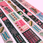 CPC 2025 Stamp Washi Roll Set  - (2) 25mm Rolls - 16 unique stamps