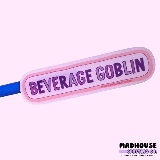Beverage Goblin -  Matte Waterproof Vinyl Sticker
