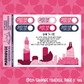 CPC24 Chicago Skyline Tracker - 2-sheet 4 x 6 in Sticker Set