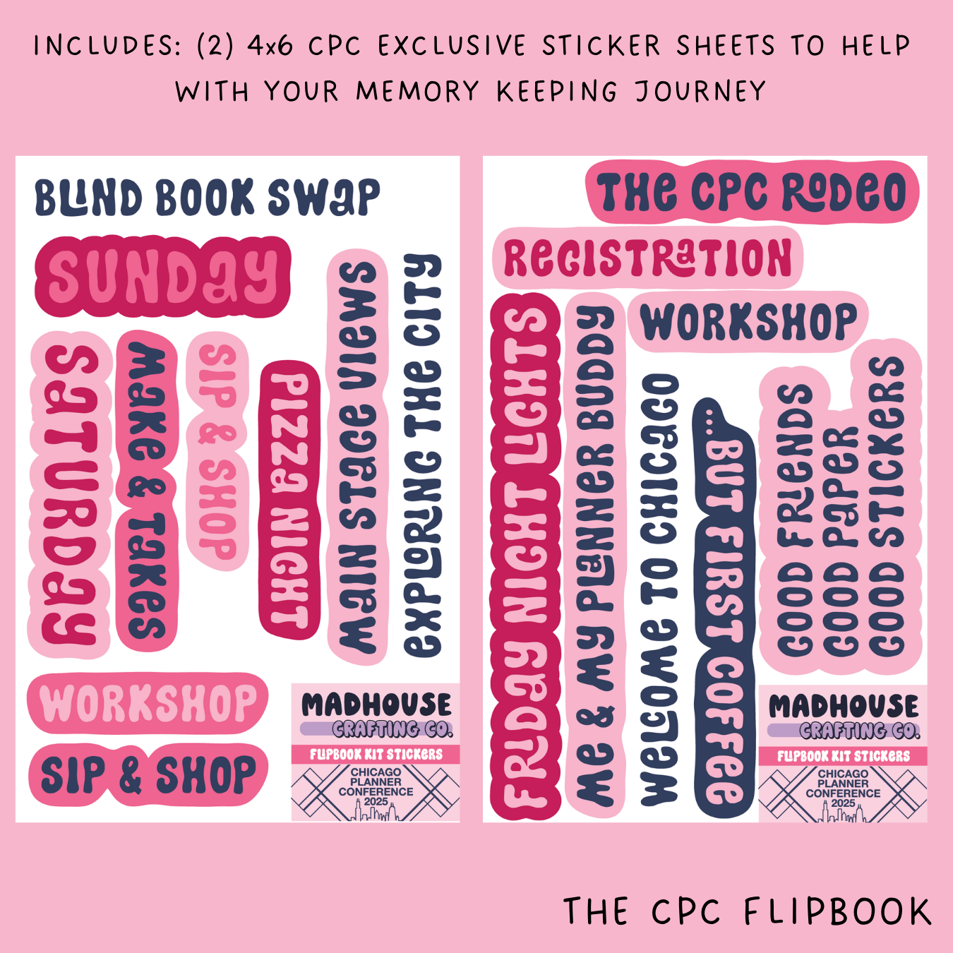 The CPC 2025 Flipbook Scrapbooking Kit & Ephemera Collection