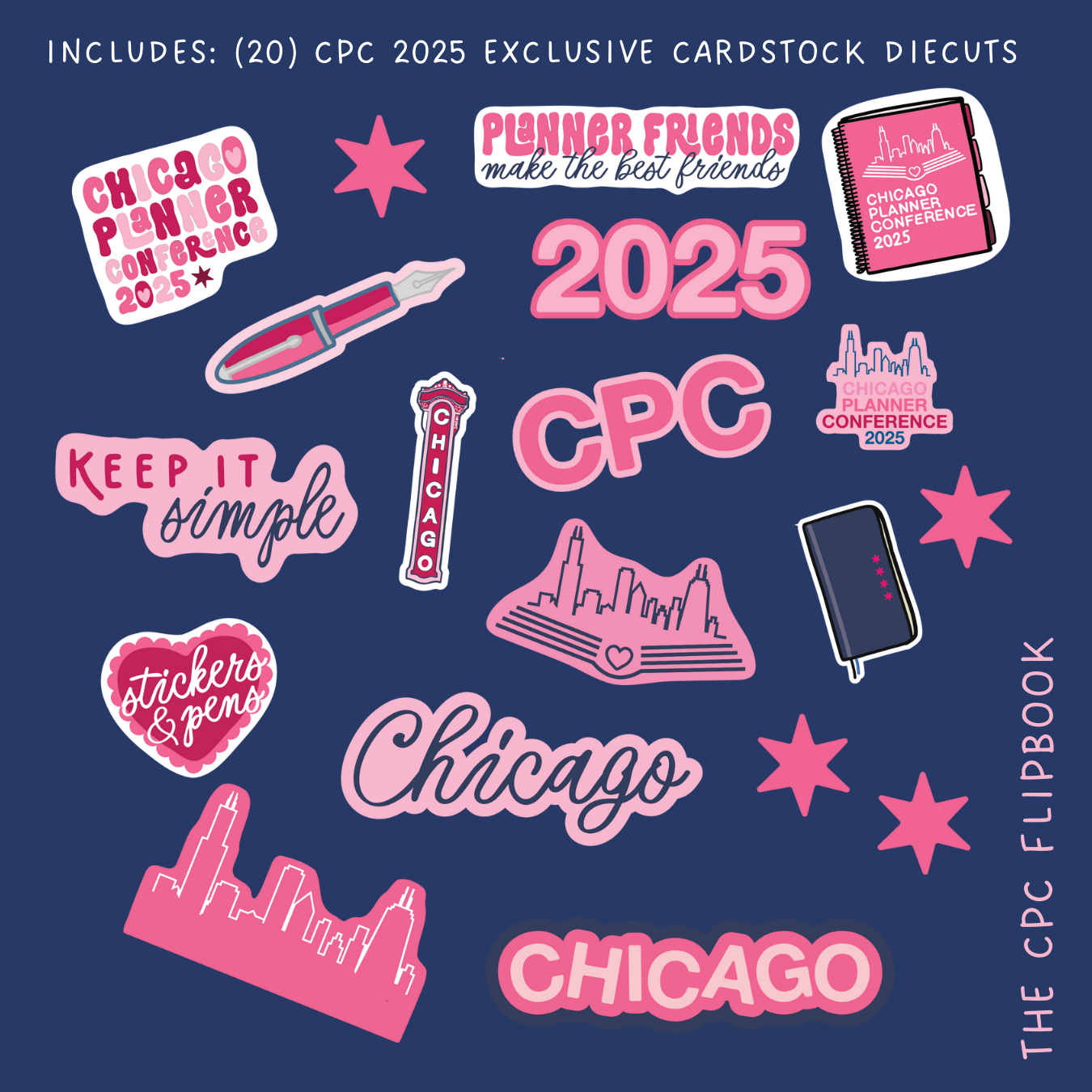 The CPC 2025 Flipbook Scrapbooking Kit & Ephemera Collection