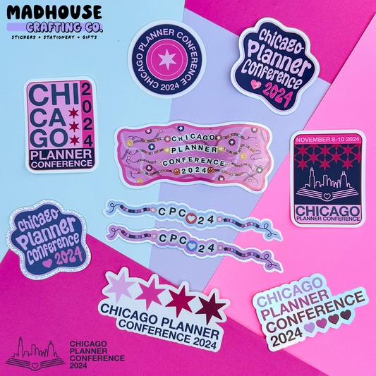 CPC 2024 BUY ALL STICKER DIE CUTS - 10 STICKERS