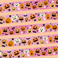 SPOOKY WASHI BUNDLE Spooky Ghosts & Silly Pumpkins | TWO 15mm gold foiled washi rolls