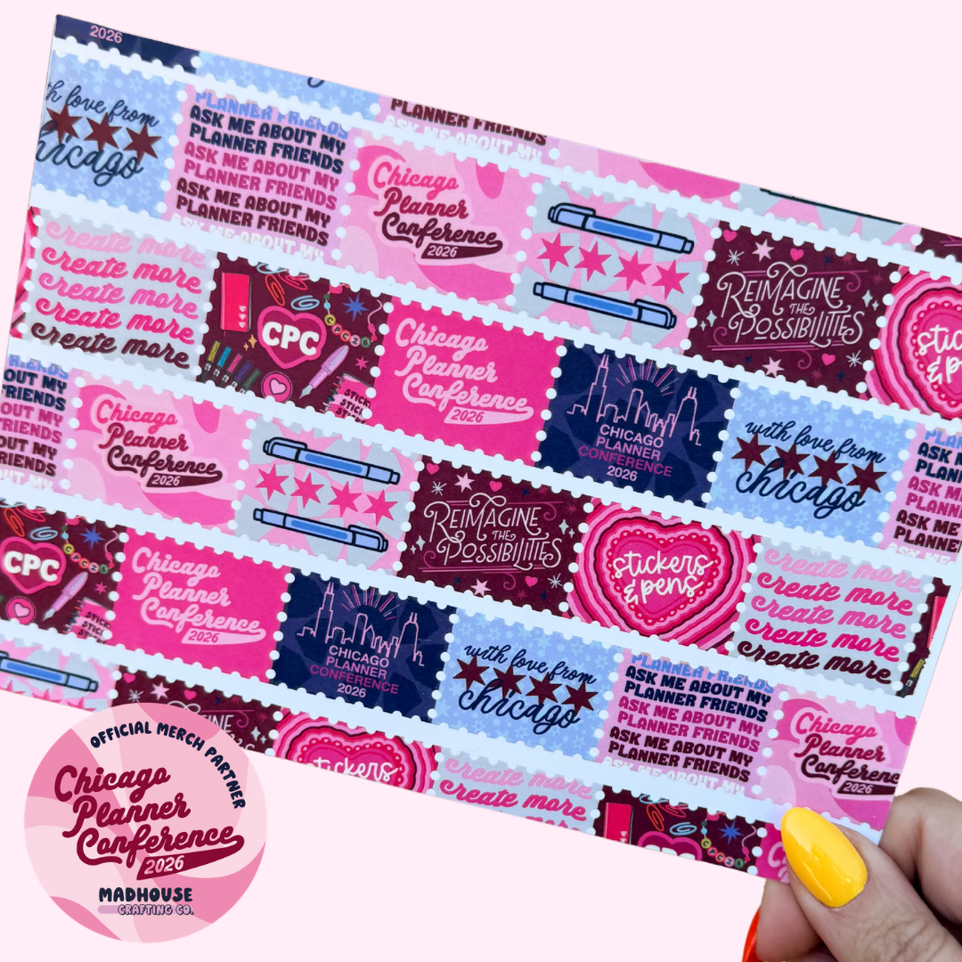 CPC 2026 BUY ALL WASHI BUNDLE - 3 washi rolls + 1 stamp washi roll