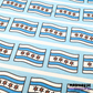 Chicago Flag Washi Tape, the Chicago Collection by Madhouse Crafting