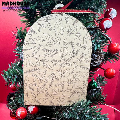 2024 Holiday Photo Ornament - Display your own photo memory!