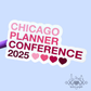 CPC25 Hearts - White Matte Die Cut Sticker - 4x2.1 inches
