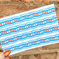 Chicago Flag 20mm Die Cut Washi Tape, the Chicago Collection by Madhouse Crafting