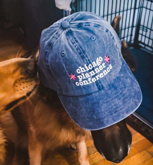 CPC - Embroidered Washed Navy Dad Hat