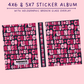 CPC25 Holographic (Broken Glass) Sticker Albums - 5x7 and 4x6