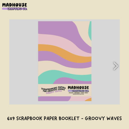 Groovy Waves - Scrapbooking Papers for Creative Chaos